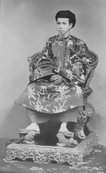chân dung vua Đồng Khánh